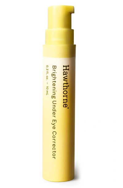 Shop Hawthorne Brightening Under Eye Cream, 0.34 oz In Yellow
