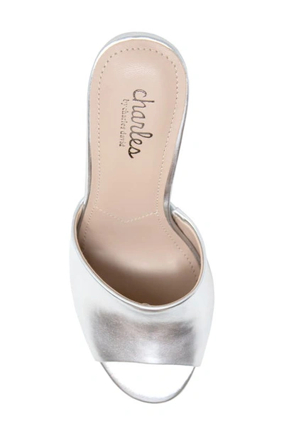 Charles By Charles David Kicker Sandal In Silvert