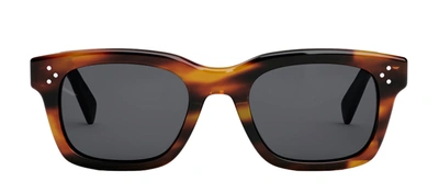 Shop Celine Cl 40232 I 56a Square Sunglasses In Grey