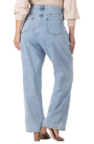 S And P Subtle Distressed Boyfriend Jeans In 3240midstone