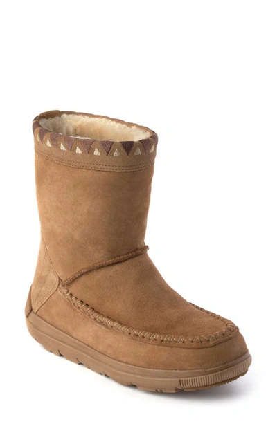 Shop Manitobah Reflections Genuine Shearling Boot In Oak
