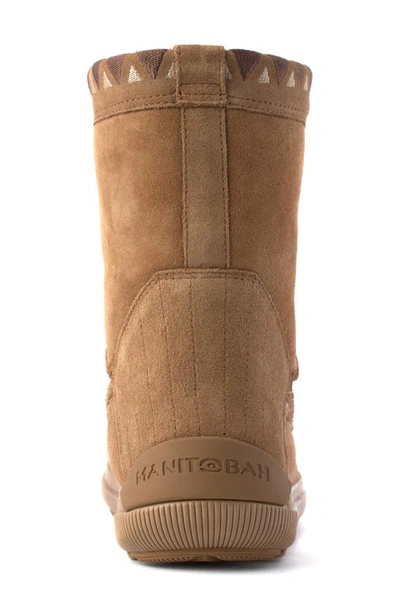 Shop Manitobah Reflections Genuine Shearling Boot In Oak