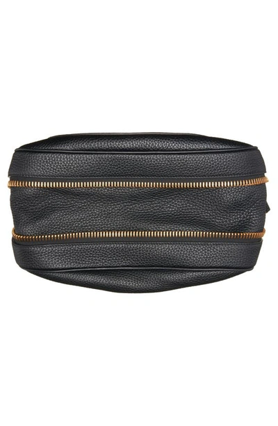 Shop Tom Ford Medium Jennifer Grained Leather Shoulder Bag In Black