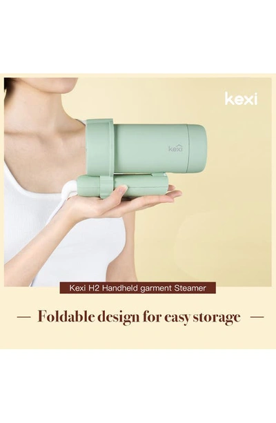 Kexi H2 Travel Garment Steamer In White | ModeSens