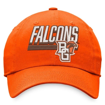 Shop Top Of The World Orange Bowling Green St. Falcons Slice Adjustable Hat