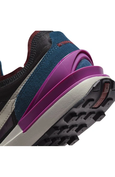Shop Nike Waffle One Sneaker In Black/ Purple/ Red/ Ron Ore