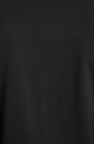Shop Tom Ford Fine Gauge Wool Polo Sweater In Black
