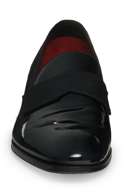 Shop Tom Ford Patent Leather Loafer In Black