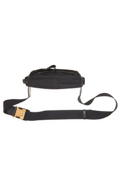 Shop Tom Ford Recycled Nylon Waist Bag In Black
