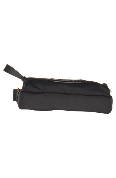 Shop Tom Ford Recycled Nylon Top Handle Bag In Black