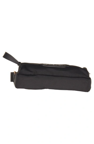 Tom Ford Recycled Nylon Top Handle Bag In Black