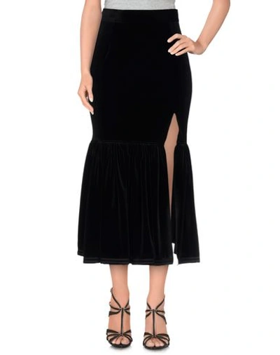 Givenchy 3/4 Length Skirt In Black