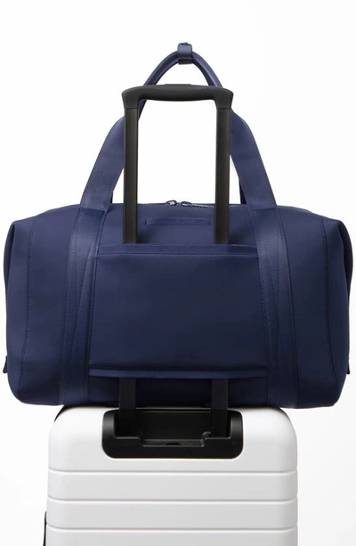 Dagne Dover Landon Recycled Polyester Carryall Duffle In Storm