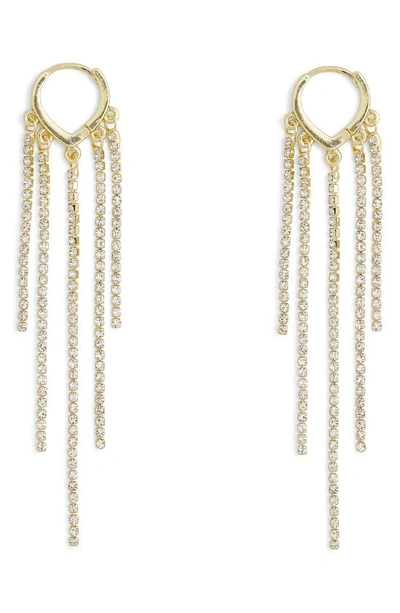 Shop Petit Moments Kimora Drop Earrings In Gold