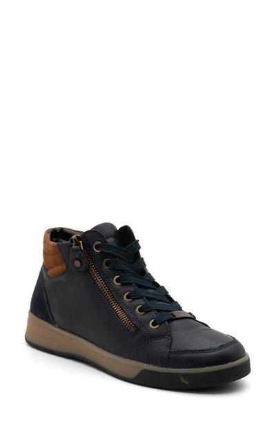 Shop Ara Rei Sneaker In Navy