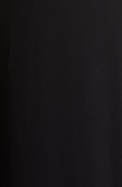 Shop Ted Baker Olivvee Georgette Cape Jumpsuit In Black