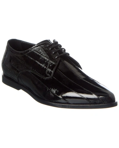 Shop Dolce & Gabbana Leather Oxford In Black