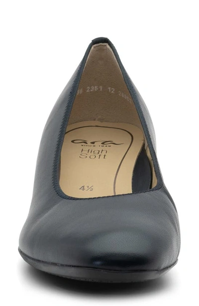 Ara Milan Pump In Blue