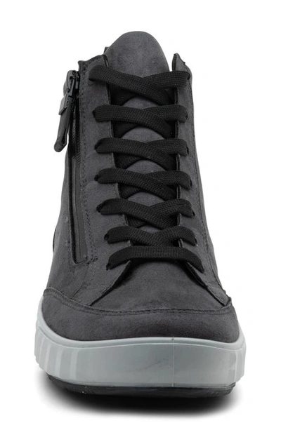 Ara Adrienne Waterproof Sneaker In Graphite