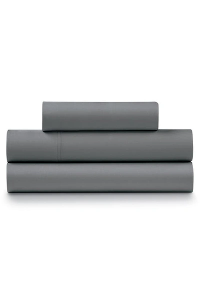 Shop Pg Goods Ella Jayne 300 Thread Count Cotton 4-piece Sheet Set In Charcoal