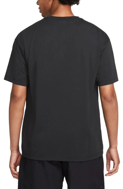 Shop Nike Acg Performance T-shirt In Black/ Black