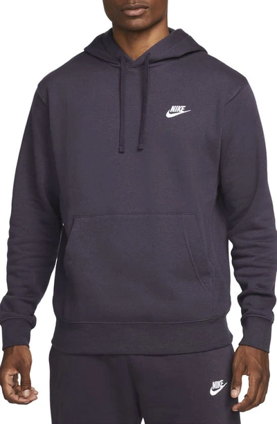 Shop Nike Sportswear Club Hoodie In Cave Purple/ White