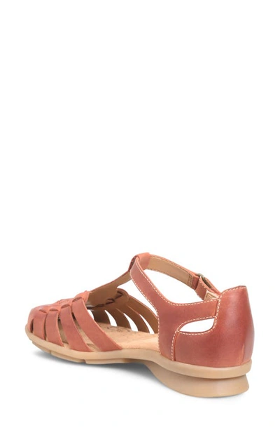 Comfortiva Persa Fisherman Sandal In Rust