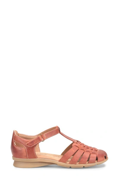 Comfortiva Persa Fisherman Sandal In Rust