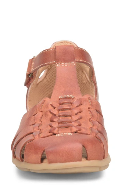Comfortiva Persa Fisherman Sandal In Rust