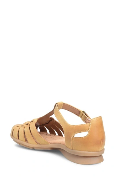 Comfortiva Persa Fisherman Sandal In Yellow
