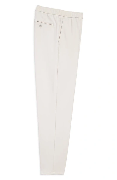 Theory Mayer Drawstring Precision Ponte Pants In Putty - B1j