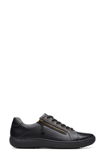 Shop Clarks Nalle Lace-up Sneaker In Black/ Black