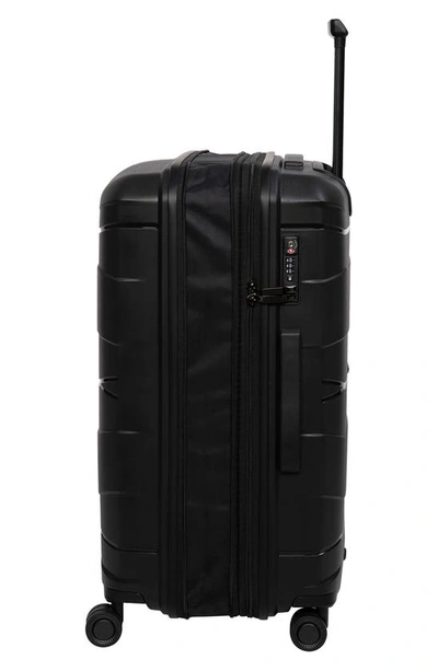 Shop It Luggage Momentus 30" Hardside Spinner In Black