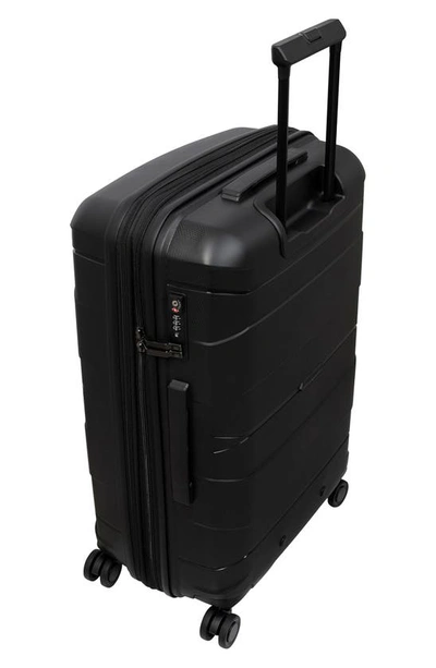 Shop It Luggage Momentus 30" Hardside Spinner In Black