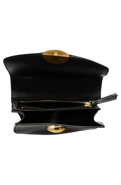 Shop Proenza Schouler Mini Round Dia Leather Shoulder Bag In 001 Black
