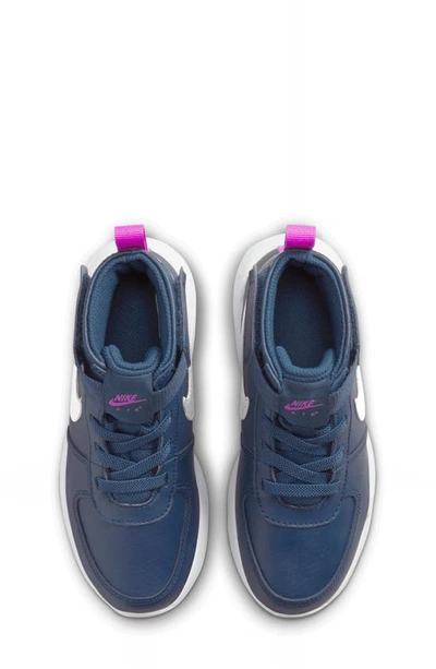 Shop Nike Air Max Goaterra 2.0 Sneaker In Navy/ Platinum/ Purple/ Silver