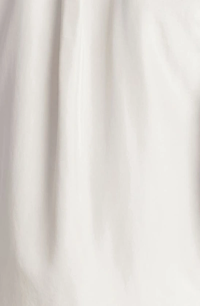 Shop Equipment 'slim Signature' Sleeveless Silk Shirt In Bright White