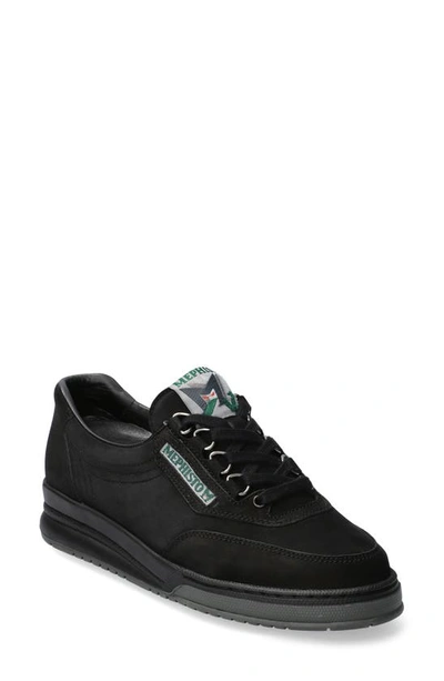 Shop Mephisto 'rush' Walking Shoe In Black Nomad