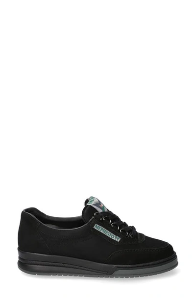 Mephisto 'rush' Walking Shoe In Black Nomad