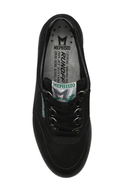 Mephisto 'rush' Walking Shoe In Black Nomad