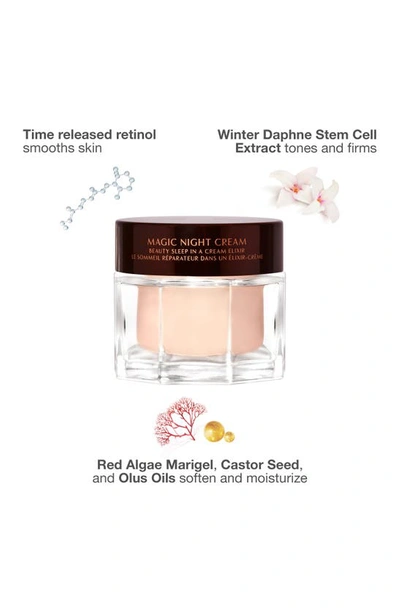 Charlotte Tilbury Refillable Magic Night Moisturizer With Retinol 1.6 oz/ 50 ml In Jar