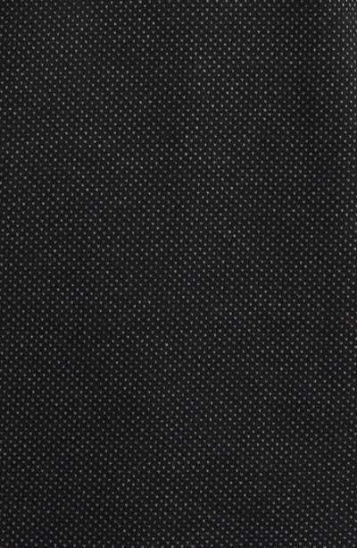Shop Rodd & Gunn Stanley Point Dot Print Short Sleeve Polo In Noir