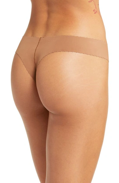 Shop Nude Barre Seamless Thong In 2pm