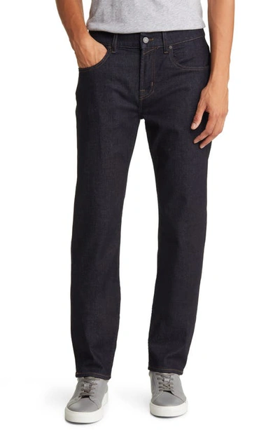 Shop 7 For All Mankind The Straight Squiggle Straight Leg Jeans In Rinse Blue