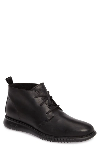 Shop Cole Haan 2.zerogrand Chukka Boot In Black