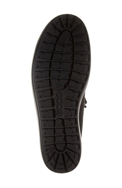 Shop Ecco Soft 7 Tred Gore-tex® Waterproof Bootie In Black Oil Nubuck Leather