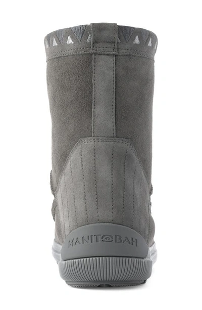 Shop Manitobah Reflections Genuine Shearling Boot In Charcoal