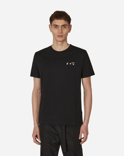 Shop Off-white Logo Slim T-shirt In Black