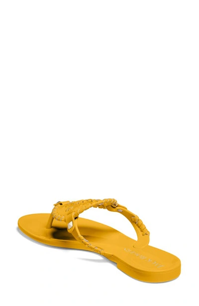 Shop Jack Rogers Georgica Jelly Flip Flop In Clementine/ Clementine