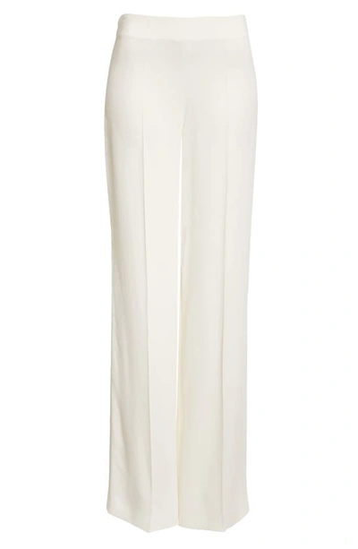 Shop Stella Mccartney Wide Leg Pants In 9200 - Cream
